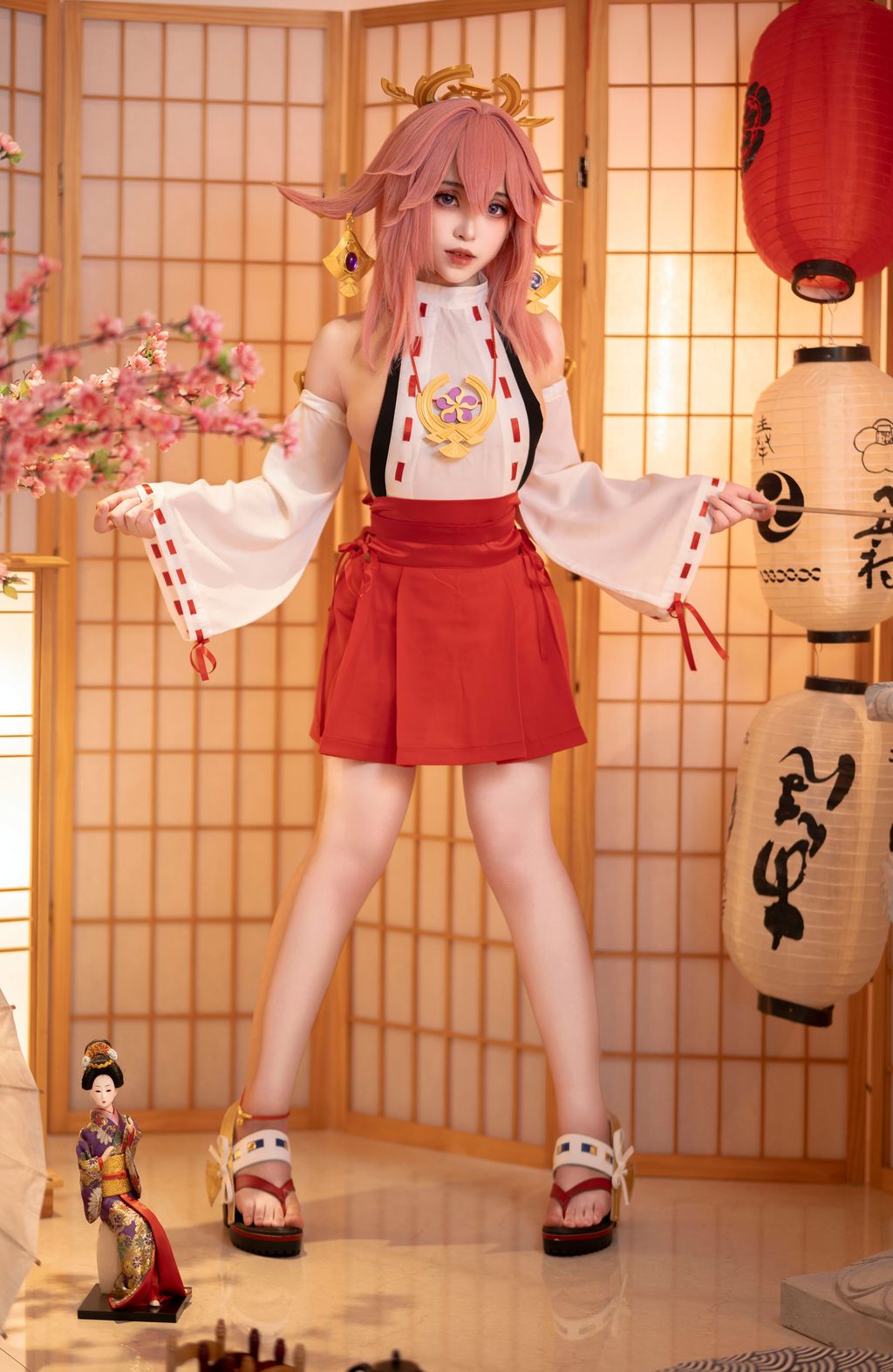 CoserBangni邦尼 八重神子 99 photos - 4