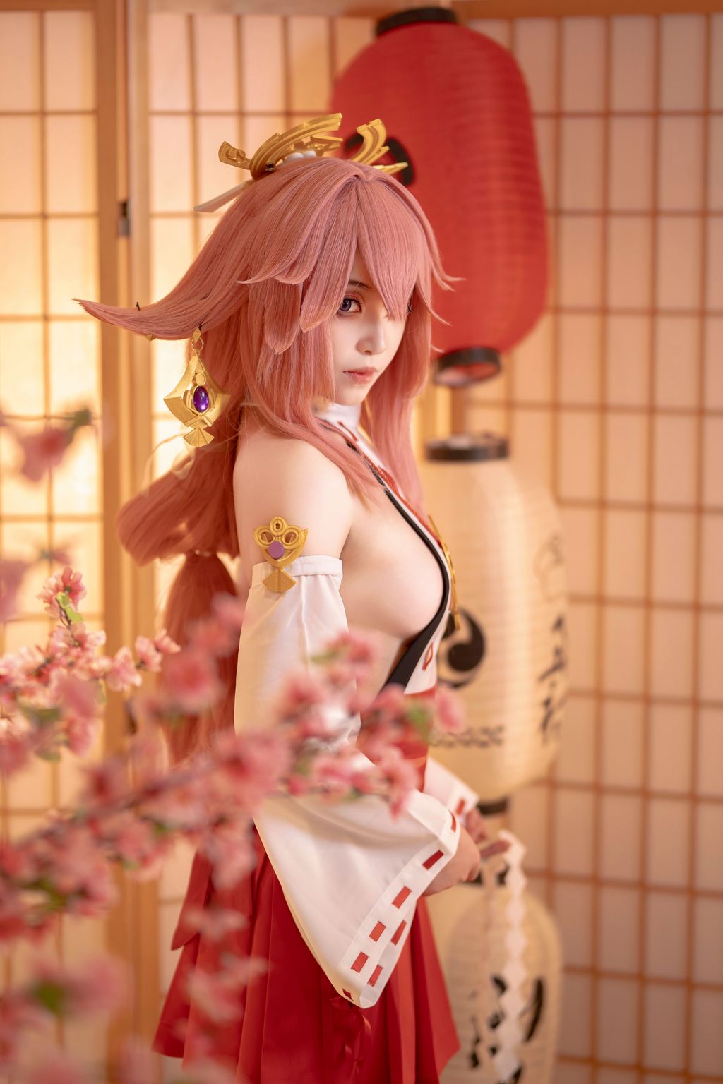CoserBangni邦尼 八重神子 99 photos - 10