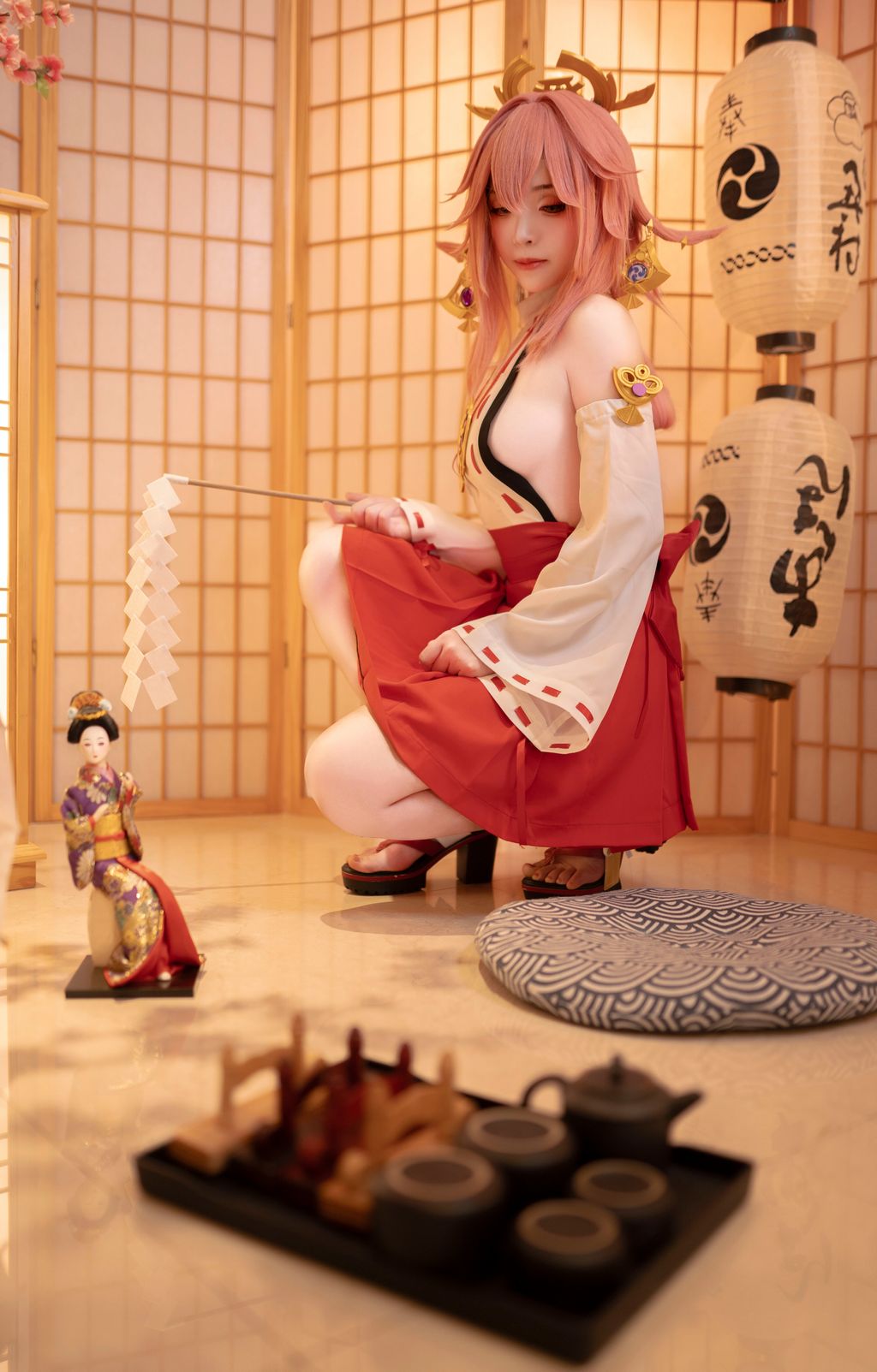 CoserBangni邦尼 八重神子 99 photos - 17