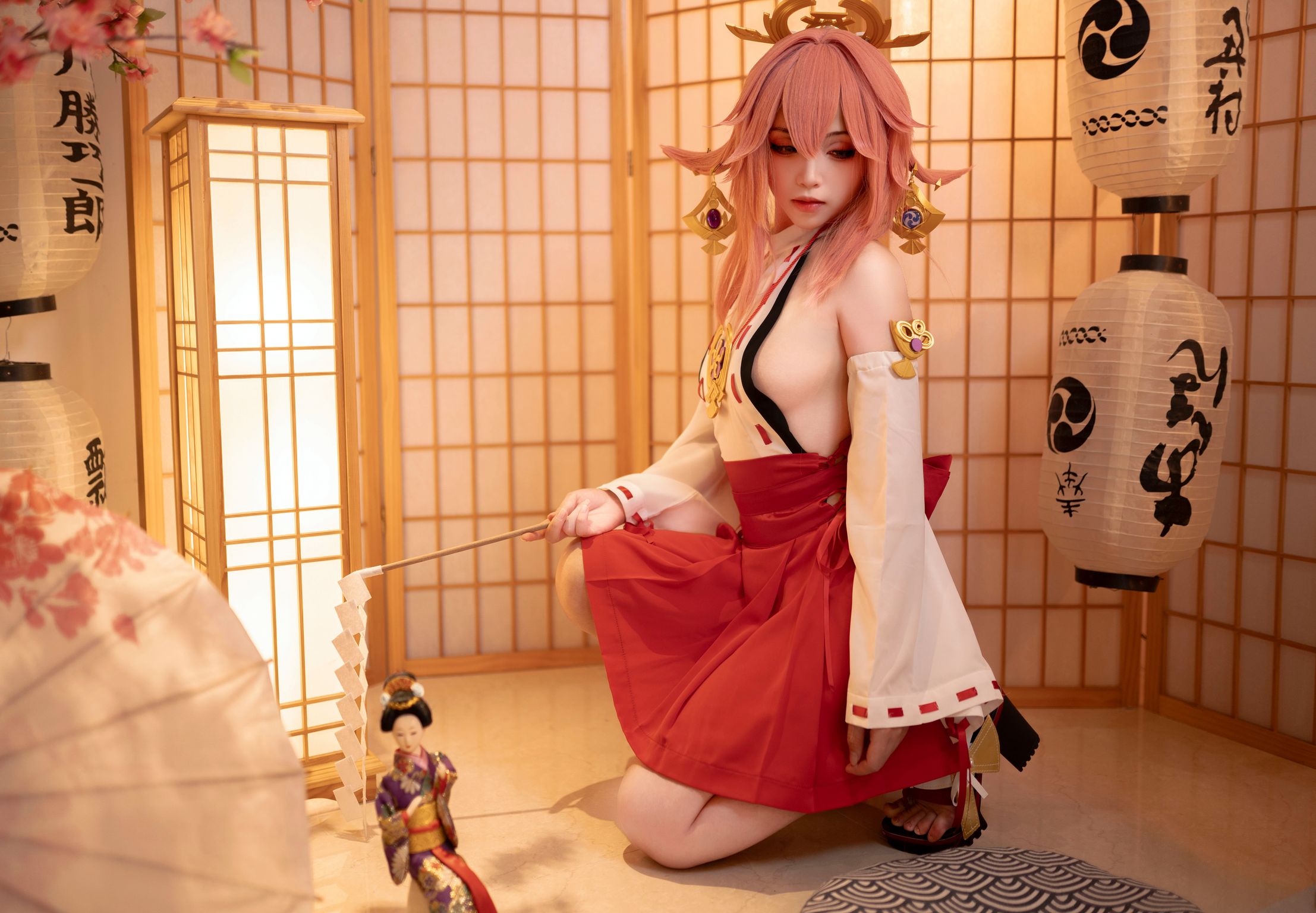 CoserBangni邦尼 八重神子 99 photos - 18