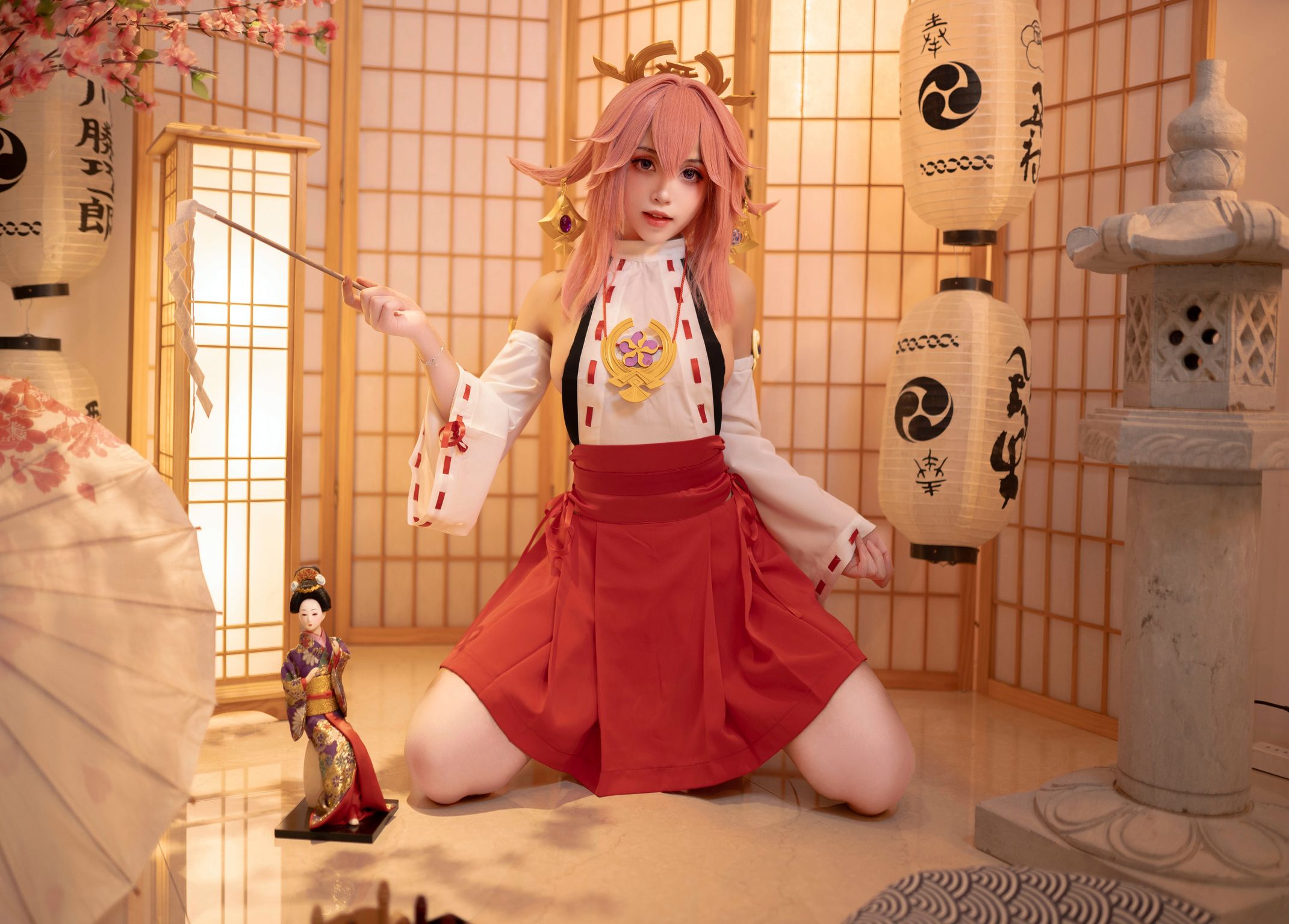 CoserBangni邦尼 八重神子 99 photos - 19