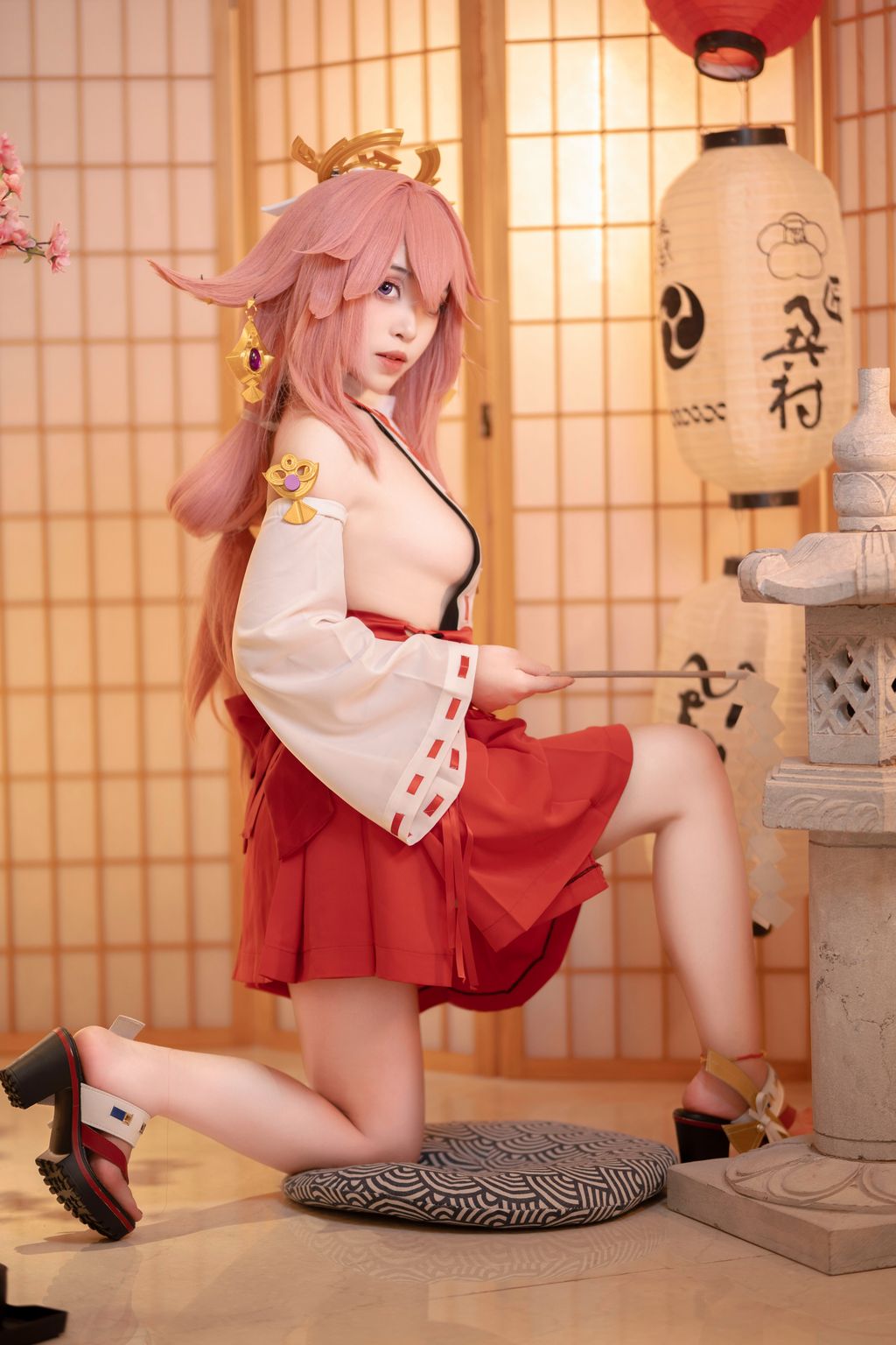 CoserBangni邦尼 八重神子 99 photos - 39