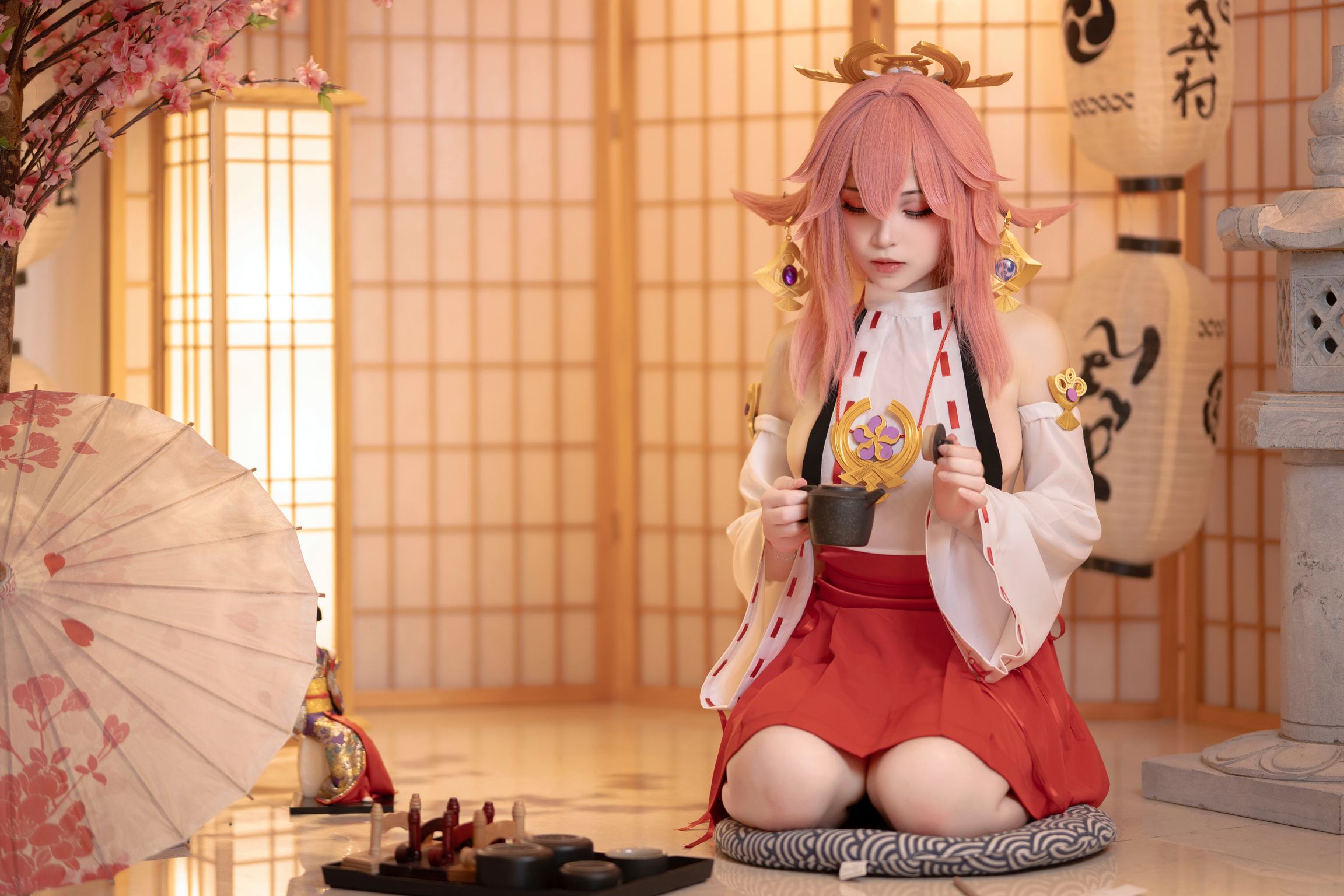 CoserBangni邦尼 八重神子 99 photos - 41