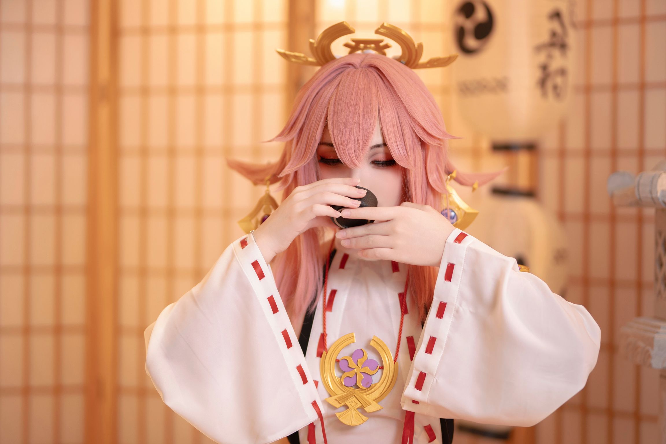 CoserBangni邦尼 八重神子 99 photos - 43