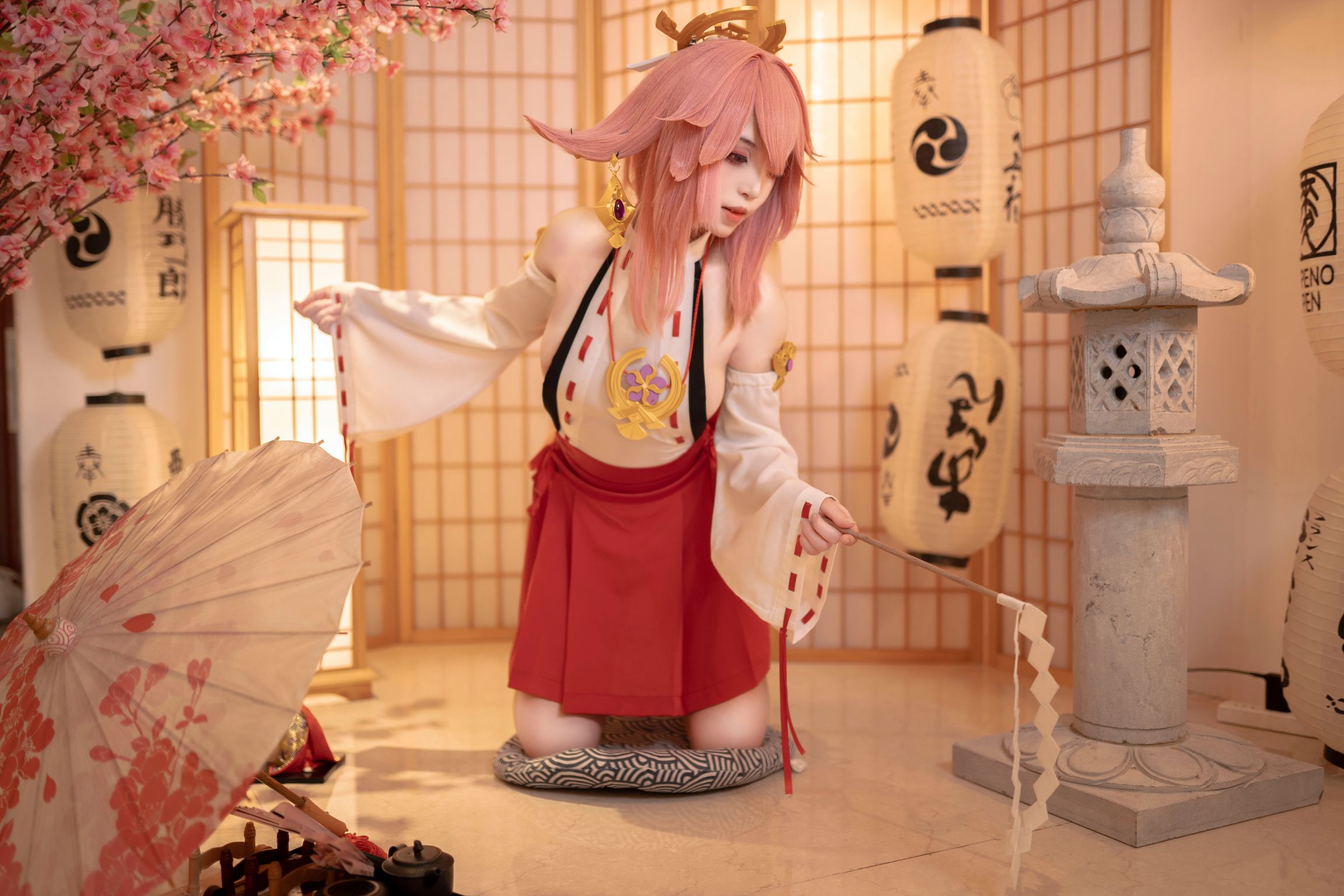 CoserBangni邦尼 八重神子 99 photos - 51