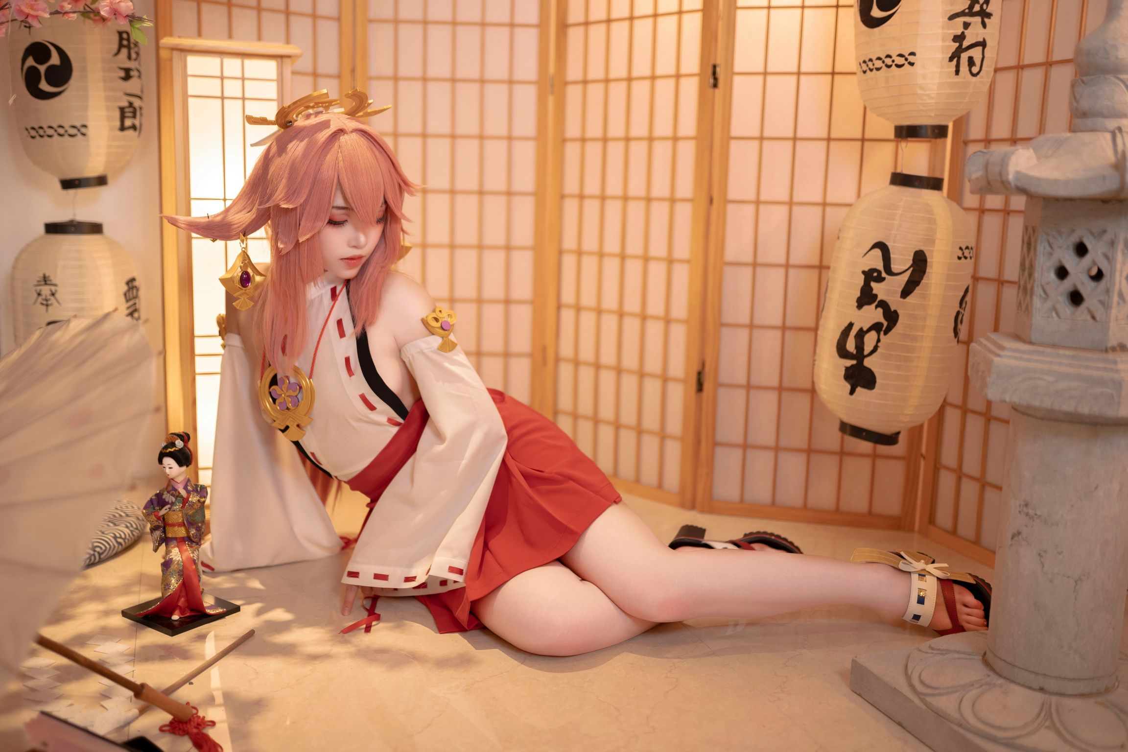 CoserBangni邦尼 八重神子 99 photos - 52