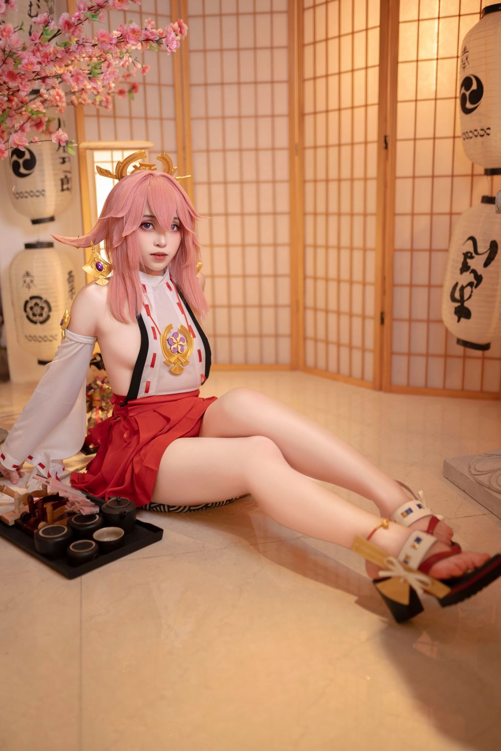 CoserBangni邦尼 八重神子 99 photos - 57
