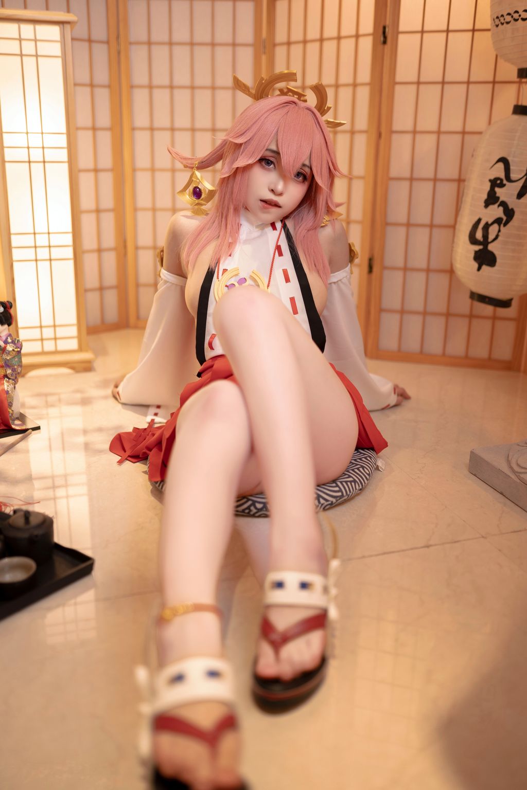 CoserBangni邦尼 八重神子 99 photos - 60