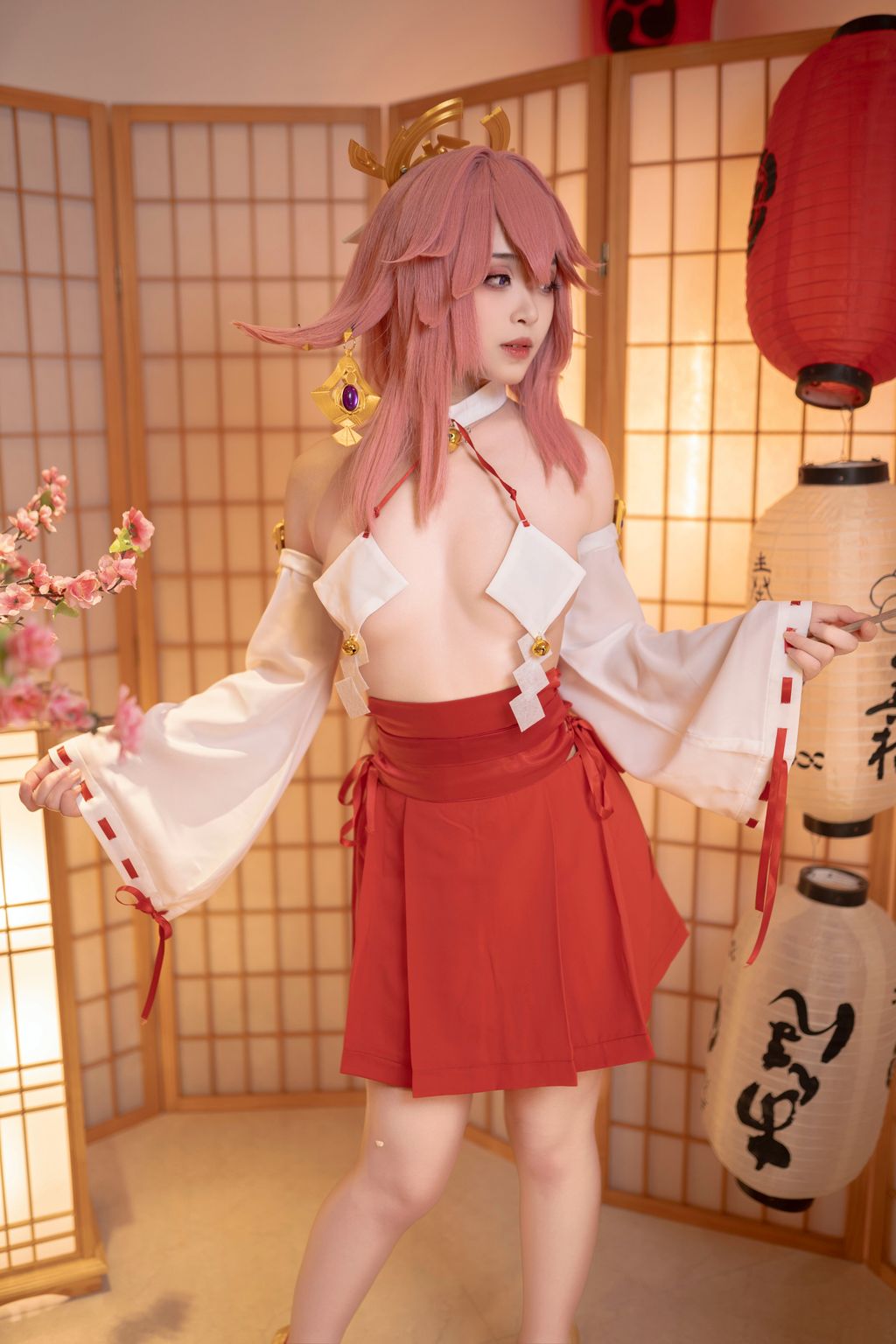 CoserBangni邦尼 八重神子 99 photos - 65