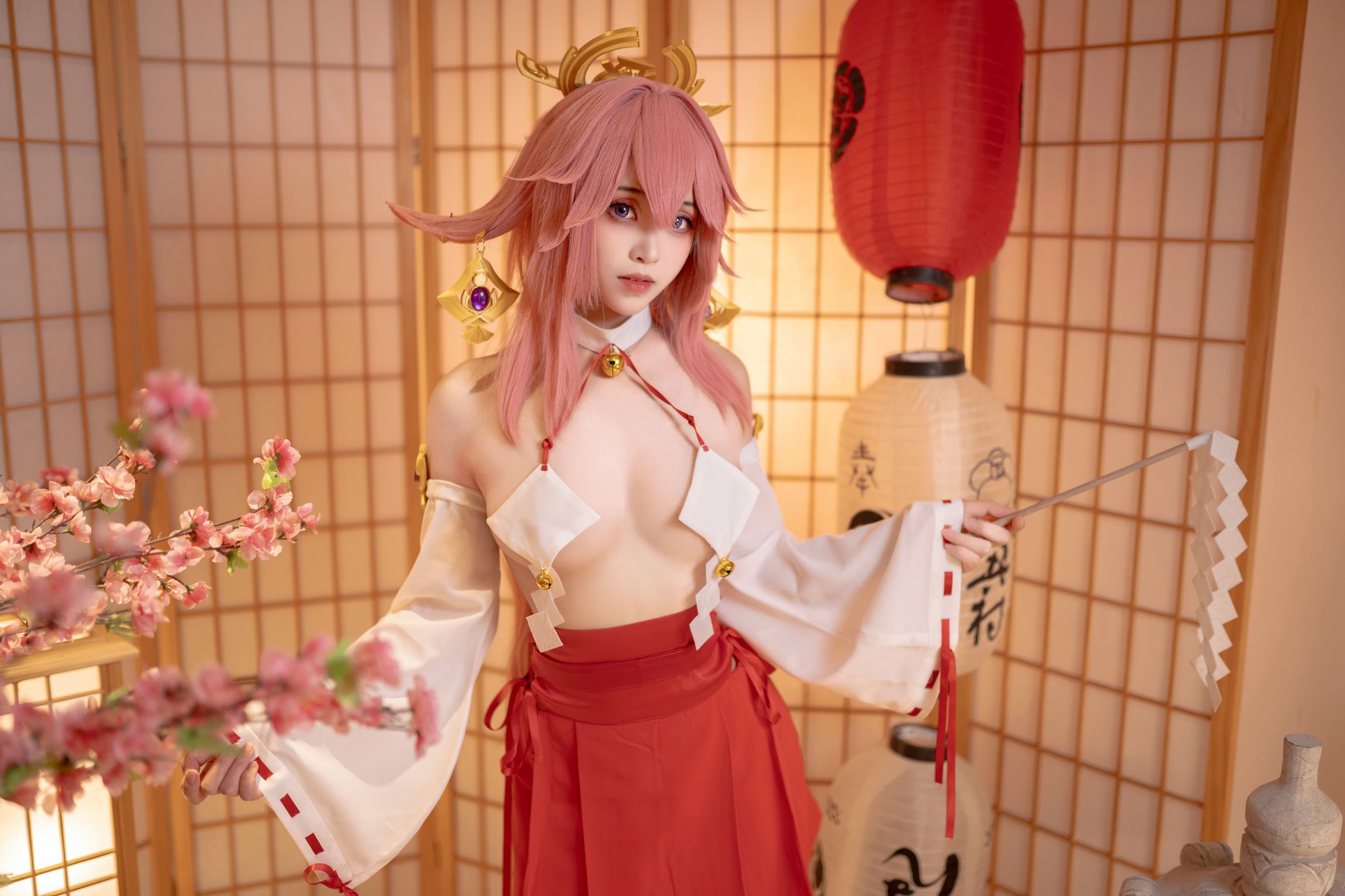 CoserBangni邦尼 八重神子 99 photos - 66