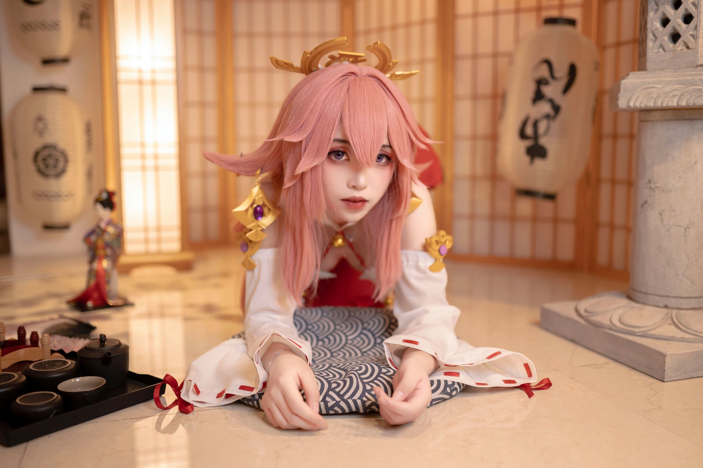 CoserBangni邦尼 八重神子 99 photos - 86