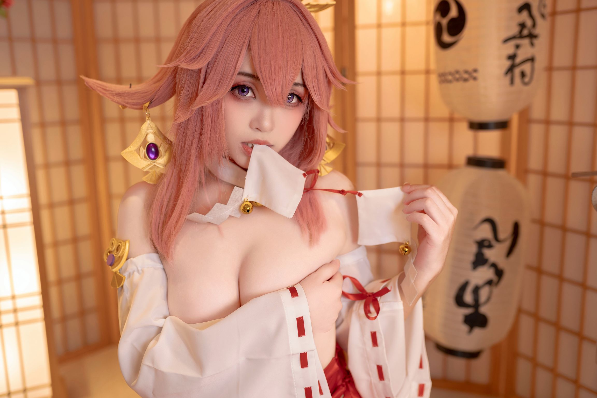 CoserBangni邦尼 八重神子 99 photos - 90