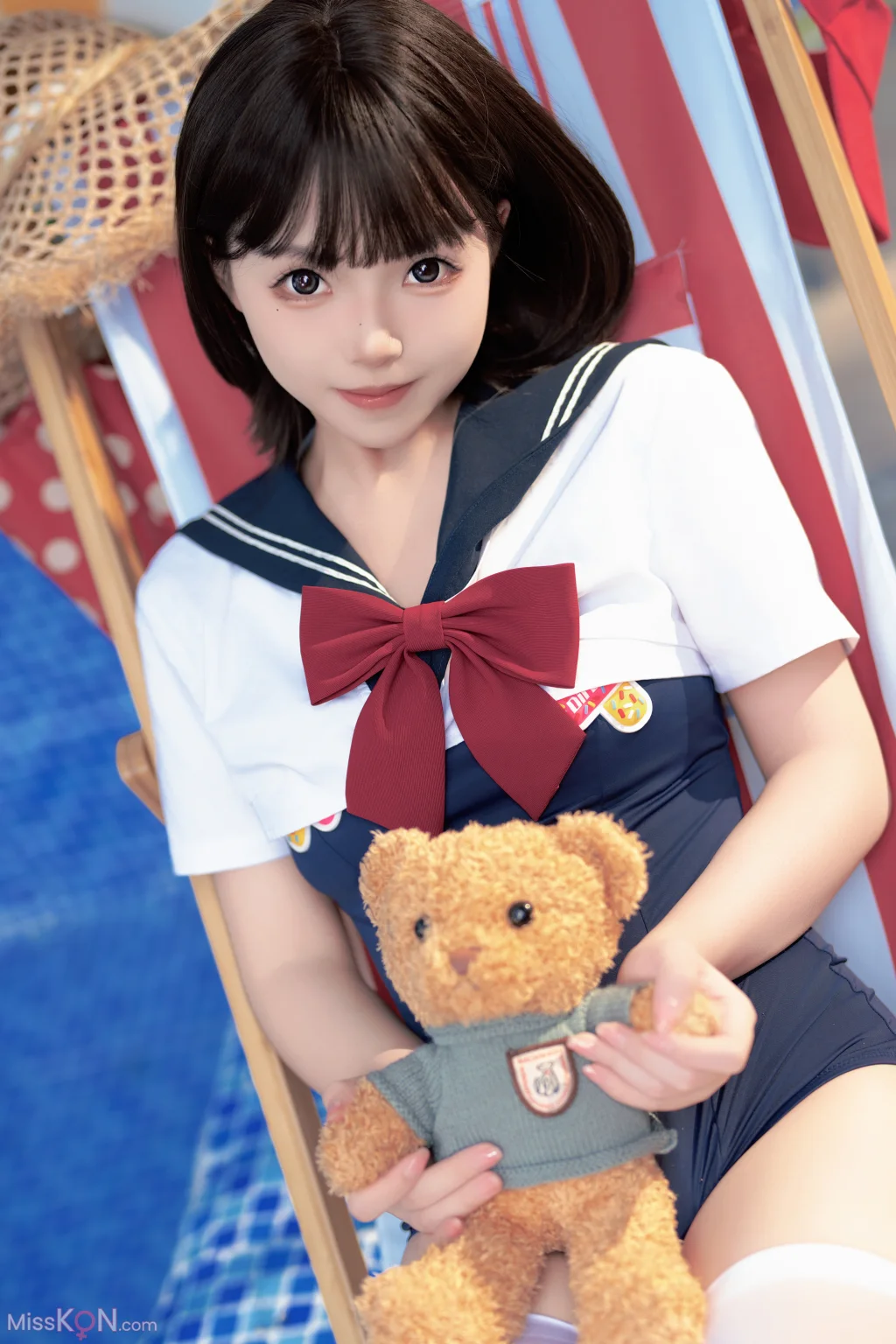 CoserBangni邦尼 反差JK泳装 97 photos - 3