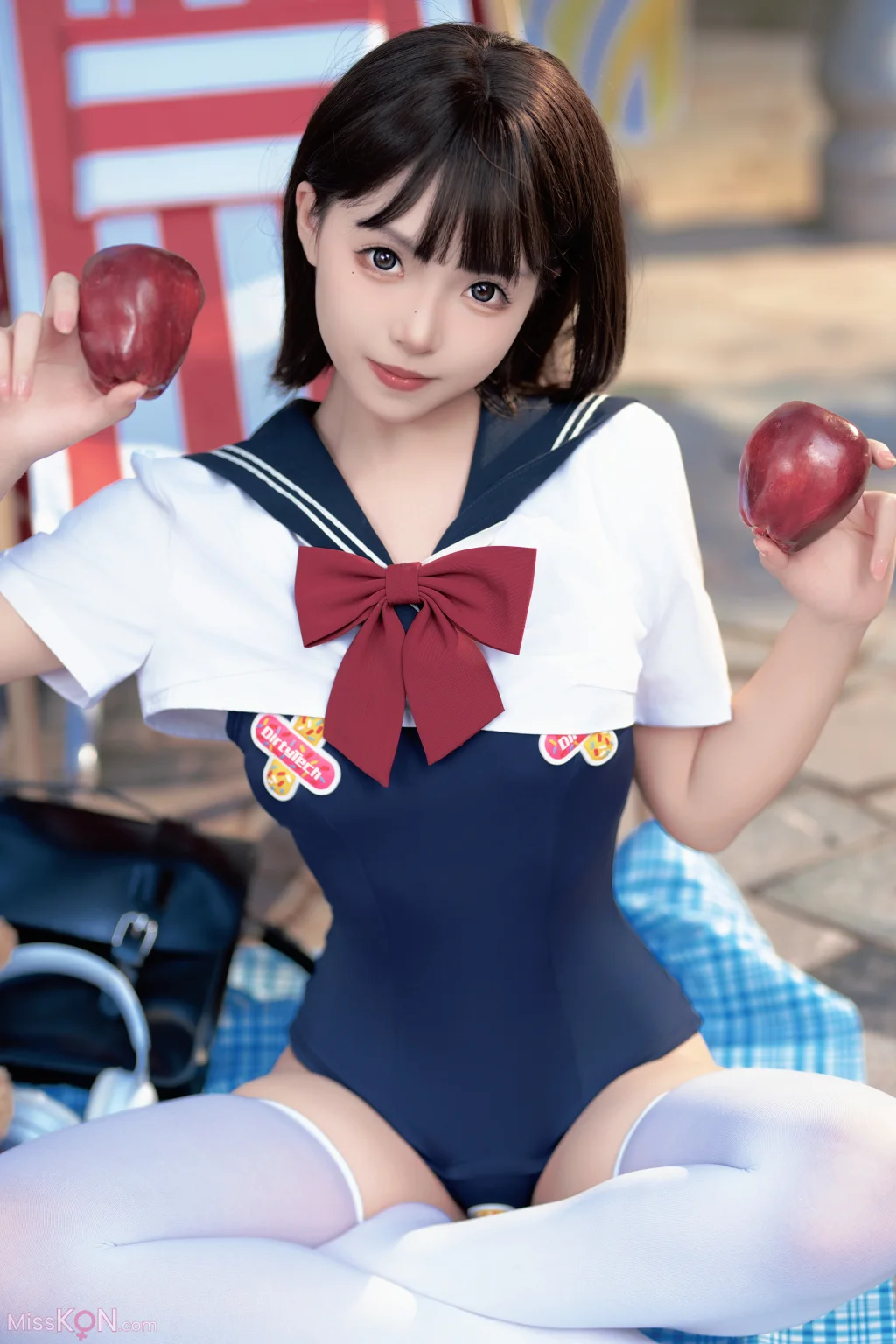CoserBangni邦尼 反差JK泳装 97 photos - 20