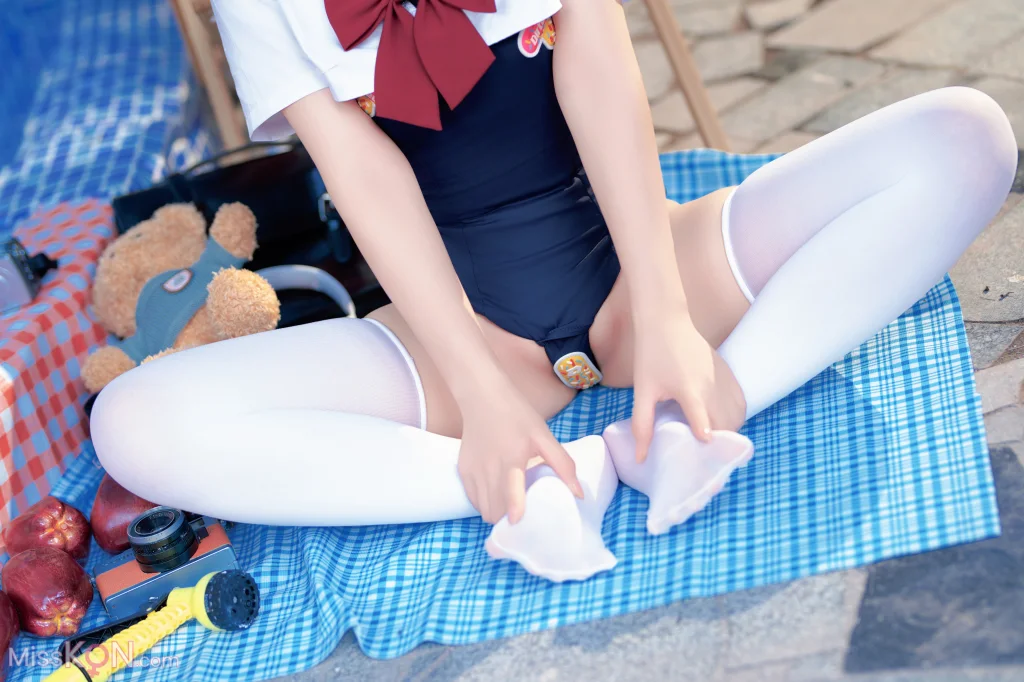 CoserBangni邦尼 反差JK泳装 97 photos - 35