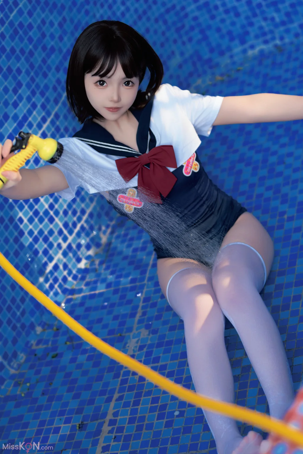 CoserBangni邦尼 反差JK泳装 97 photos - 49