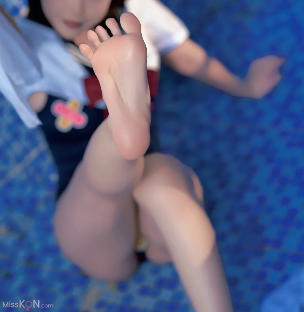 CoserBangni邦尼 反差JK泳装 97 photos - 54