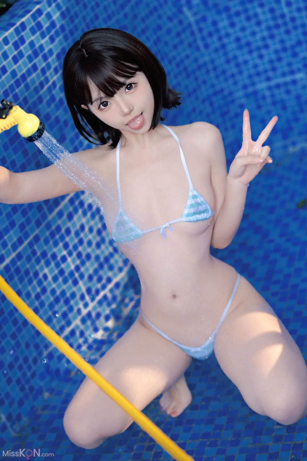 CoserBangni邦尼 反差JK泳装 97 photos - 91