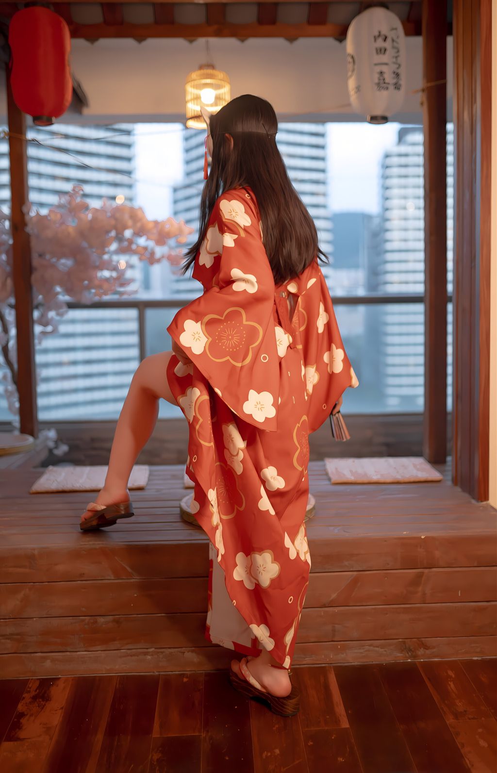 CoserBangni邦尼 和服束缚 93 photos - 16