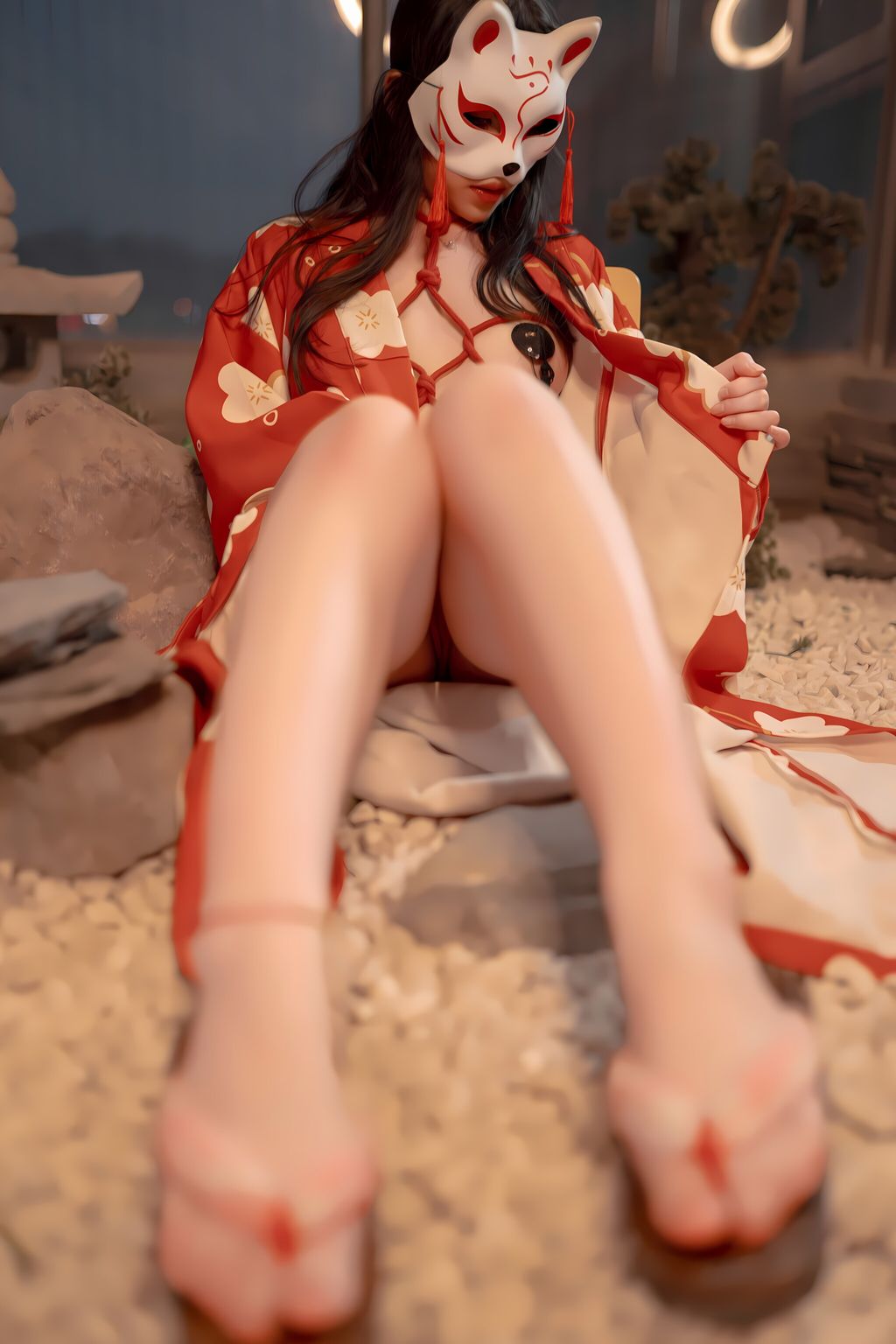 CoserBangni邦尼 和服束缚 93 photos - 73