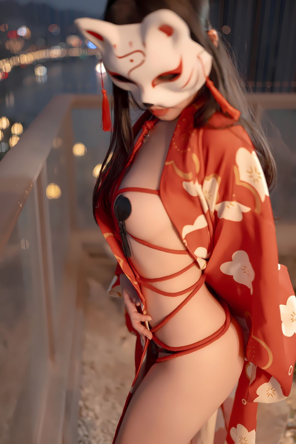 CoserBangni邦尼 和服束缚 93 photos - 79