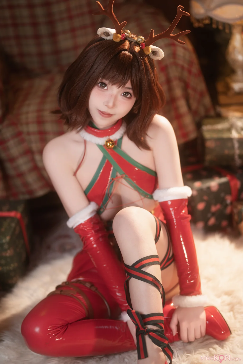 CoserBangni邦尼 圣诞小鹿 91 photos - 26