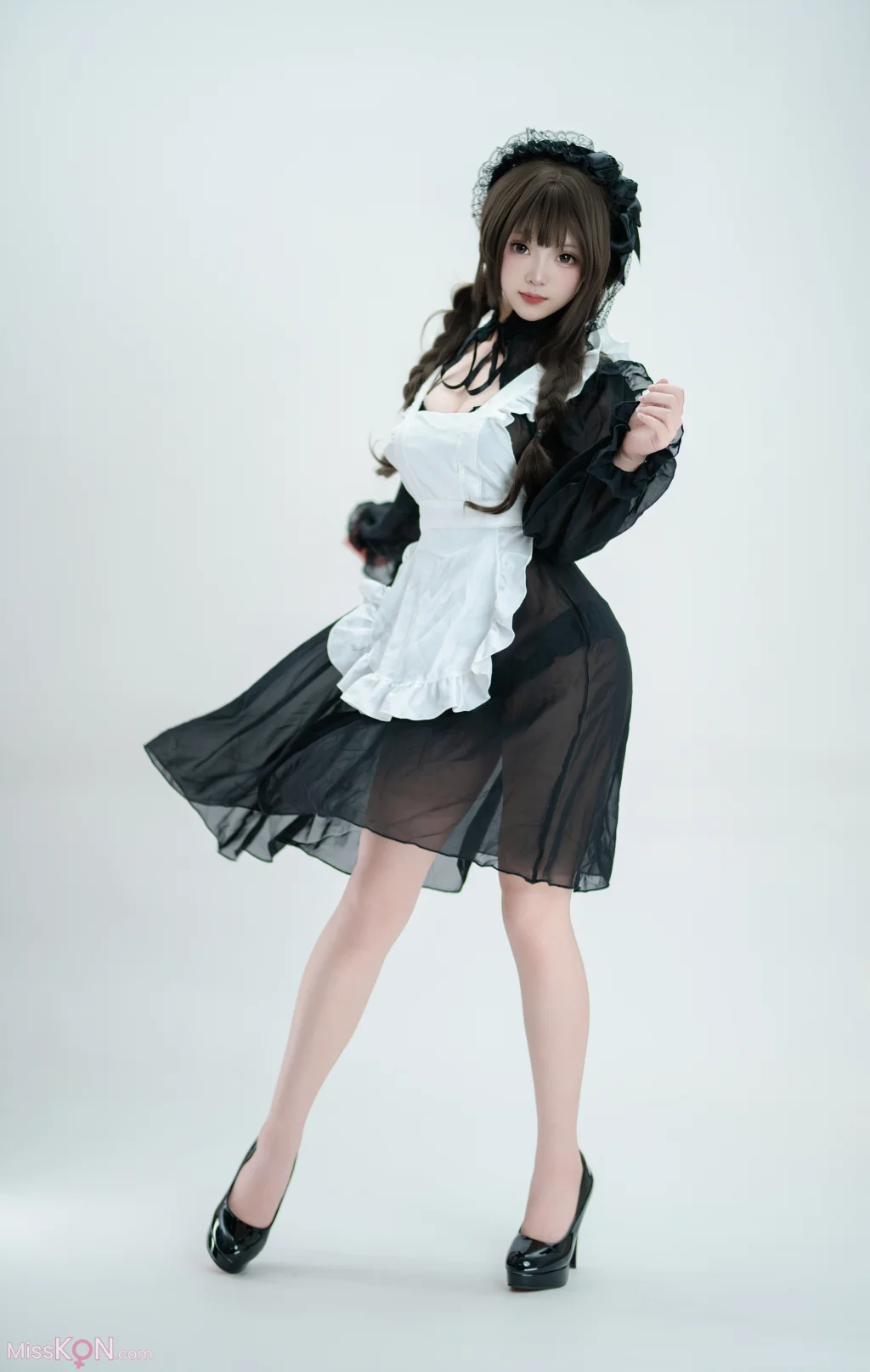 CoserBangni邦尼 枪械女仆 68 photos  6 videos