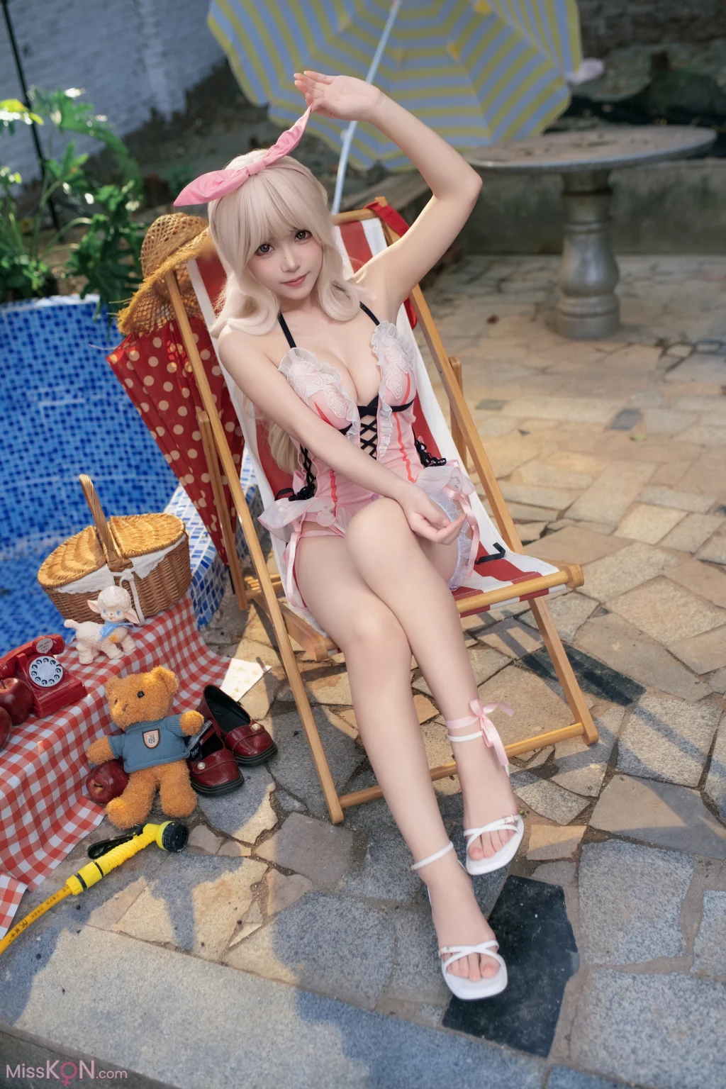 CoserBangni邦尼 永劫无间 沈妙 泳装 94 photos - 6