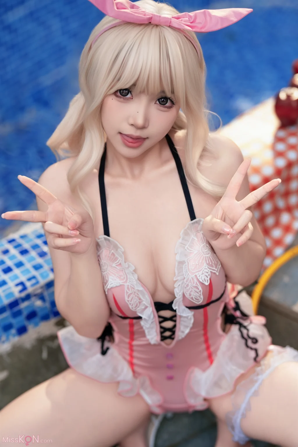 CoserBangni邦尼 永劫无间 沈妙 泳装 94 photos - 11