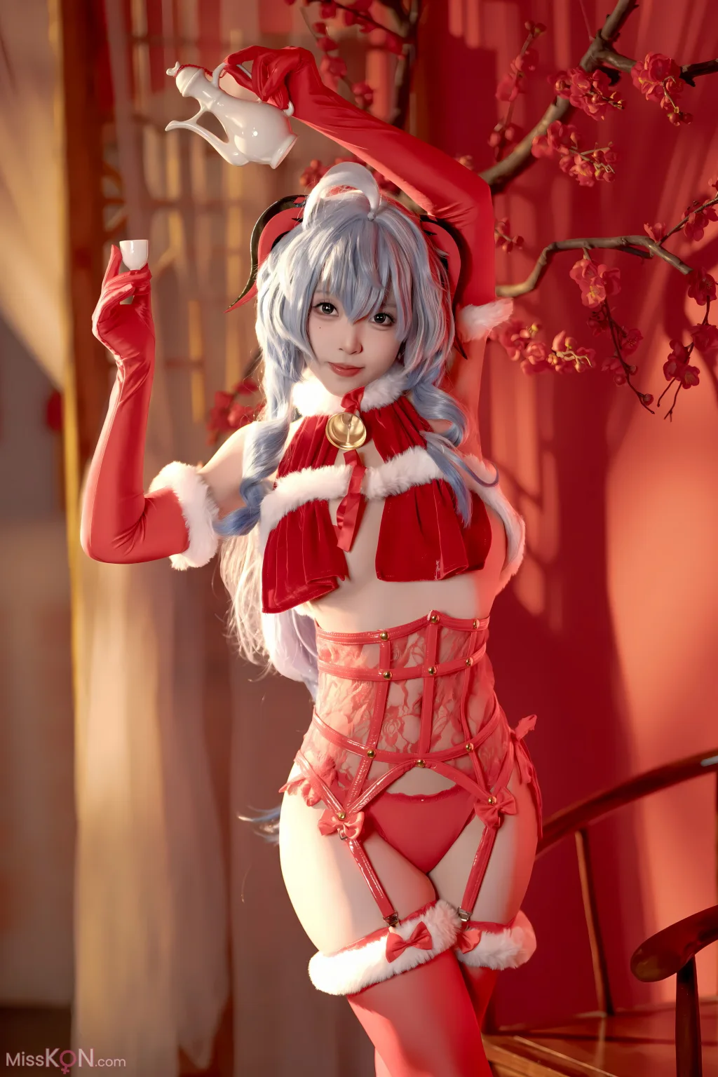 CoserBangni邦尼 甘雨新春 91 photos - 27