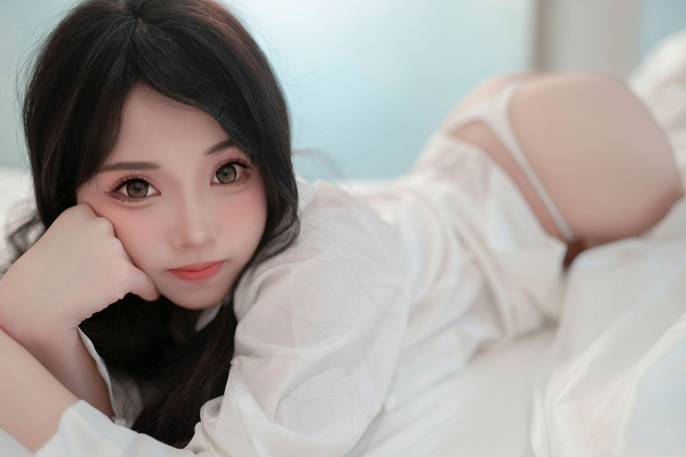 CoserBangni邦尼 男友衬衣 99 photos - 34