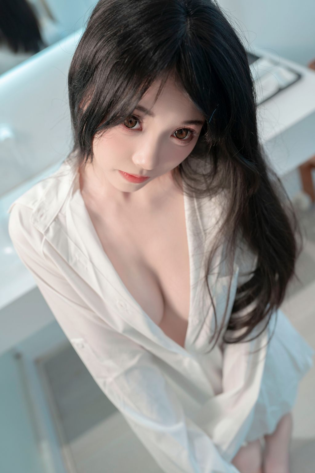 CoserBangni邦尼 男友衬衣 99 photos - 94