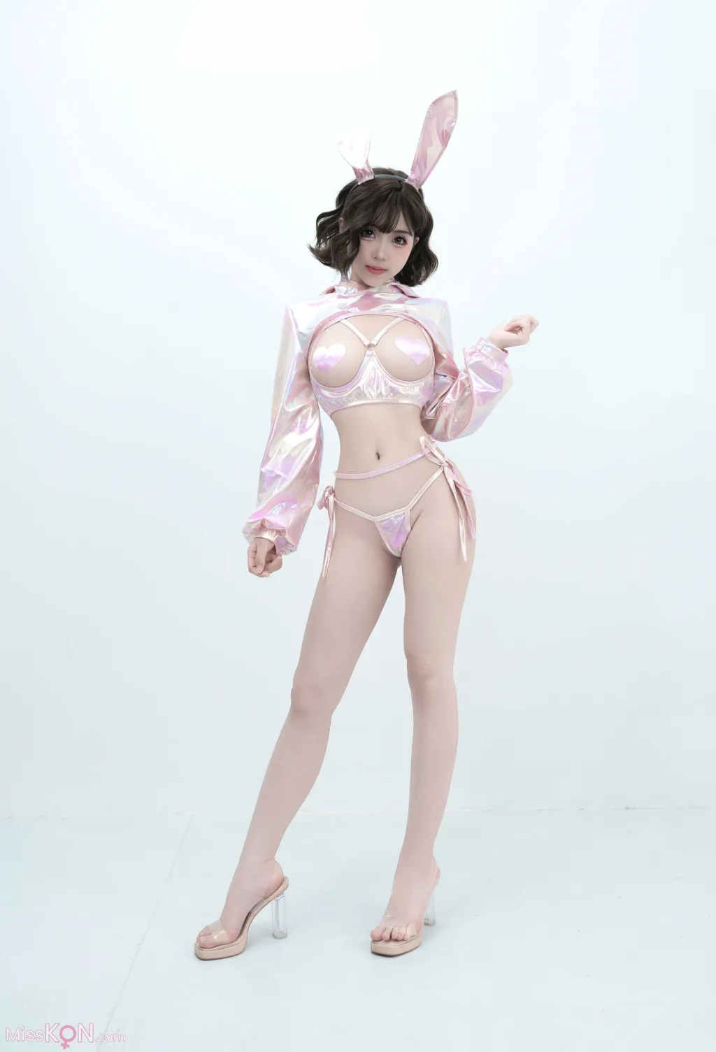 CoserBangni邦尼 粉色兔兔 102 photos - 11