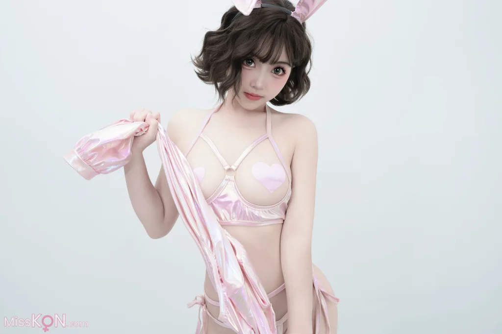 CoserBangni邦尼 粉色兔兔 102 photos - 95