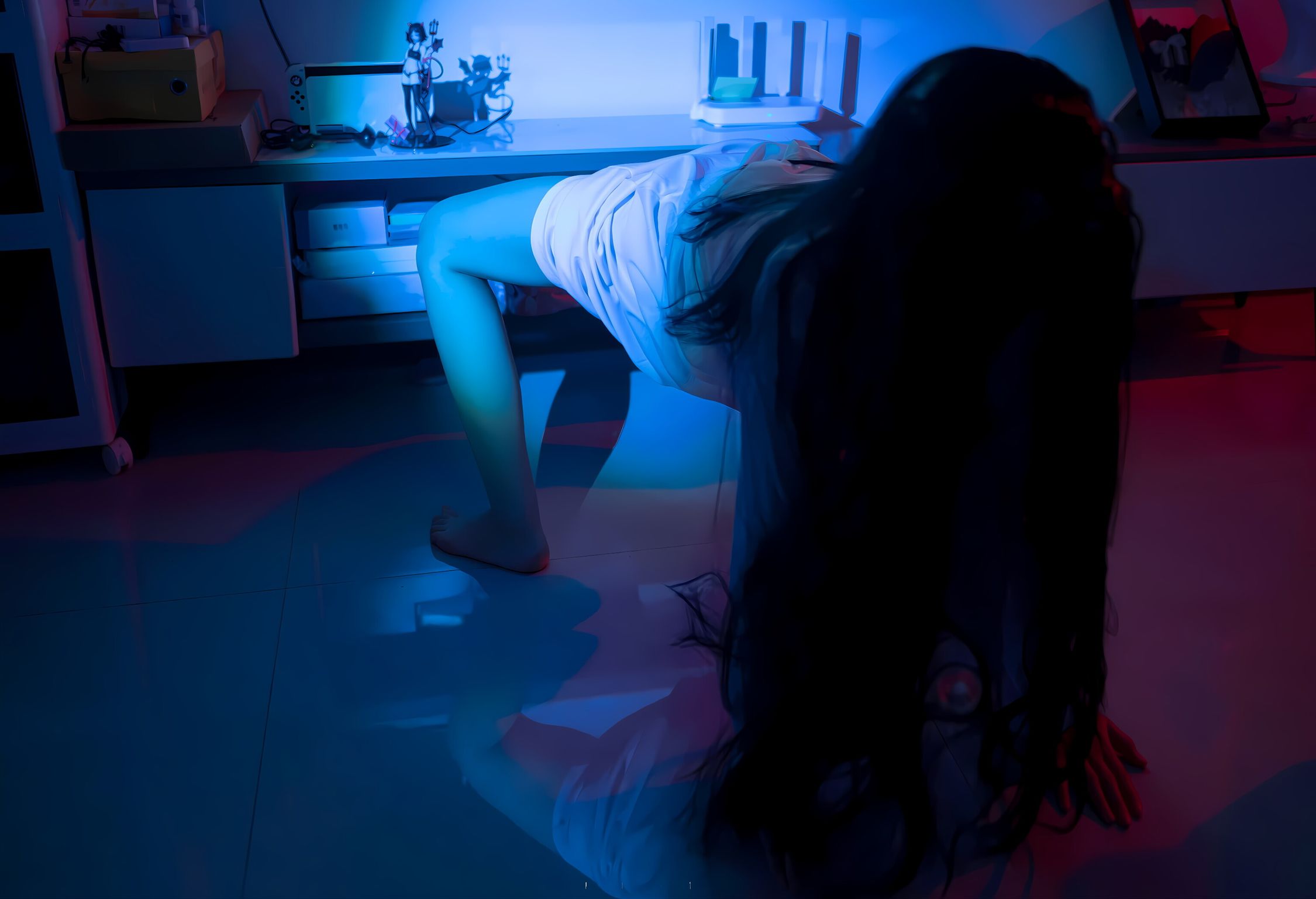 CoserBangni邦尼 贞子女友 90 photos - 73