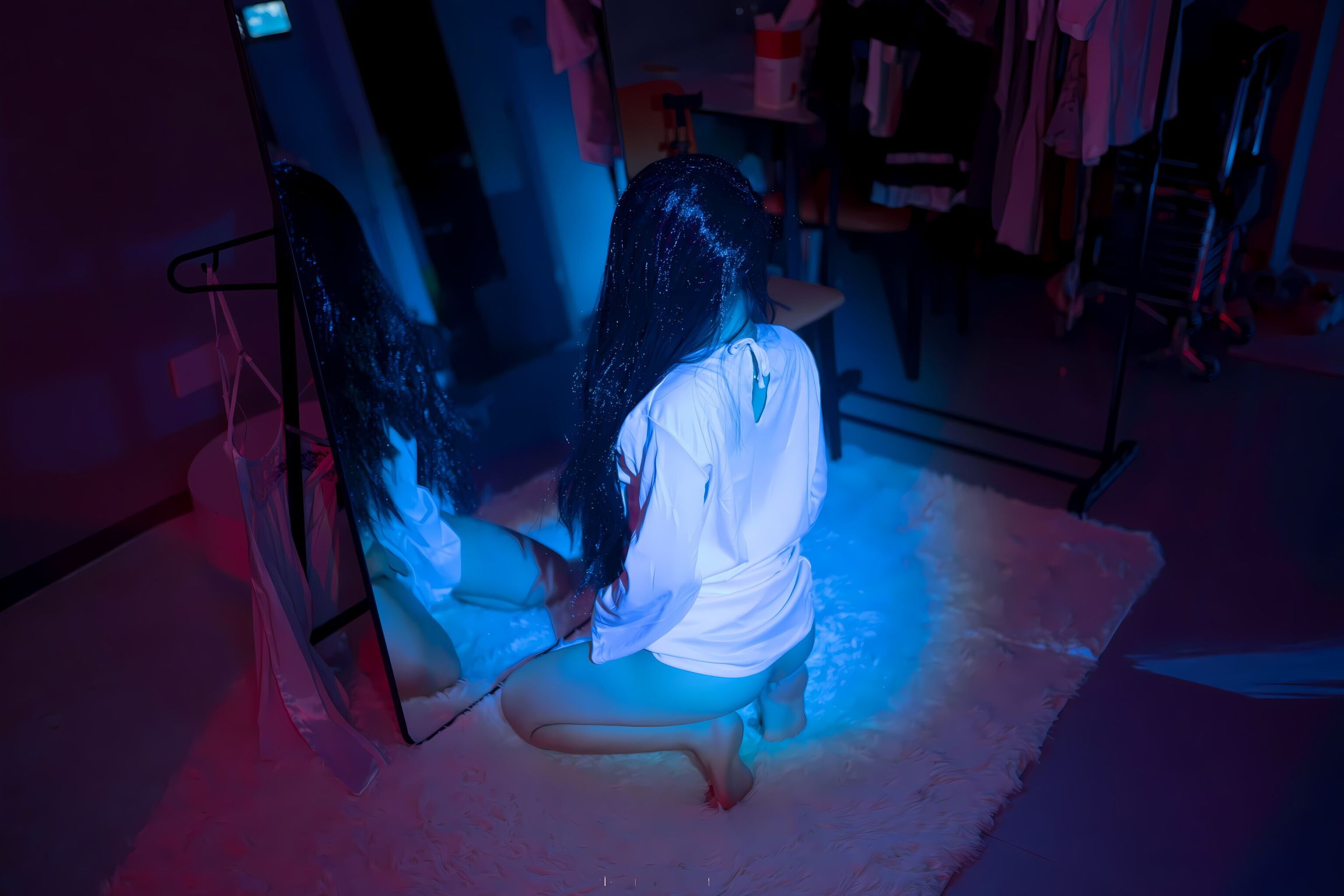 CoserBangni邦尼 贞子女友 90 photos - 83