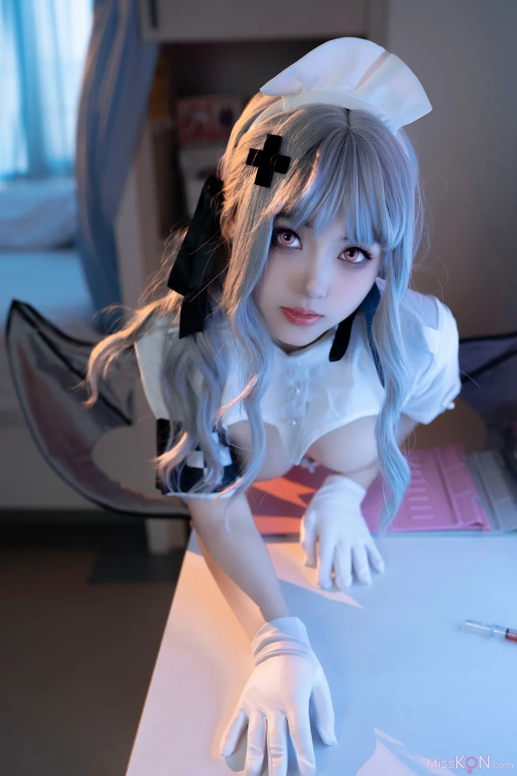 CoserBangni邦尼 魅魔护士 92 photos - 39