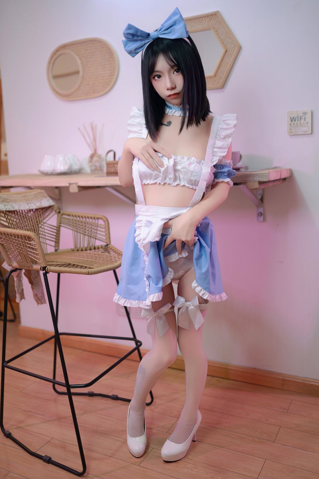 CoserBangni邦尼 Double Maid 67 photos - 8