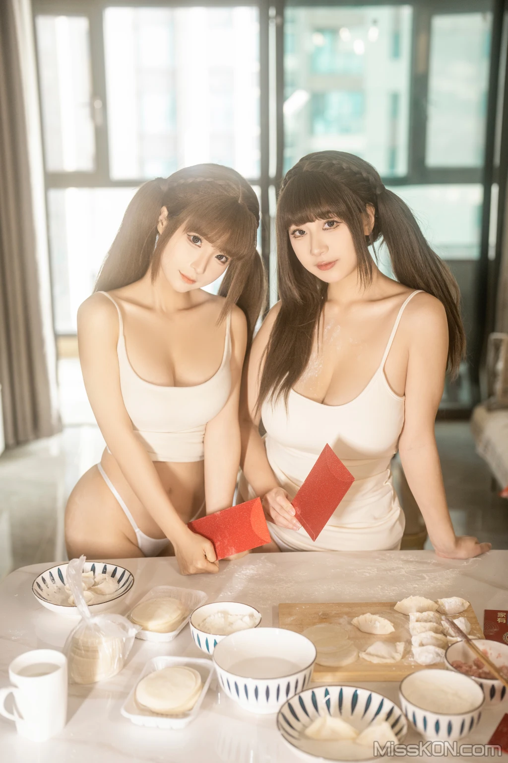 Coser蠢沫沫 chunmomo  浅安安 双人新年贺岁 103 photos