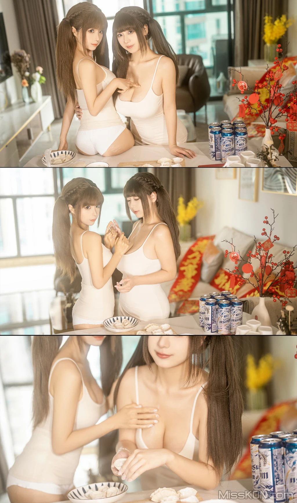 Coser蠢沫沫 chunmomo  浅安安 双人新年贺岁 103 photos - 99
