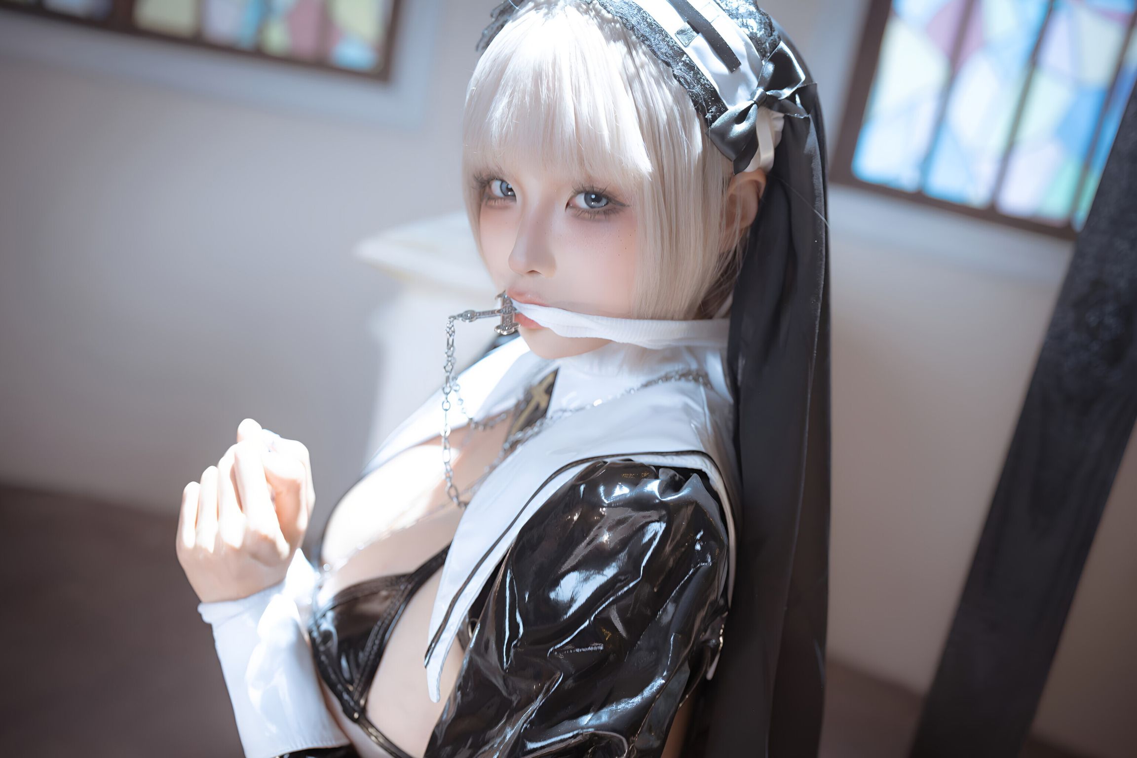 Coser蠢沫沫 chunmomo 修道院 147 photos - 102