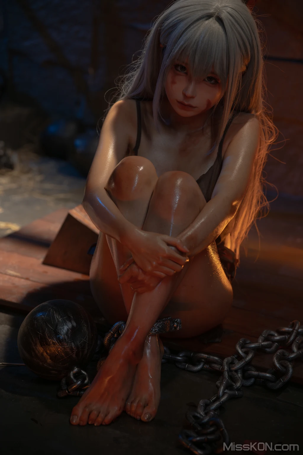 Coser蠢沫沫 chunmomo 奴隶少女希尔薇 83 photos - 5