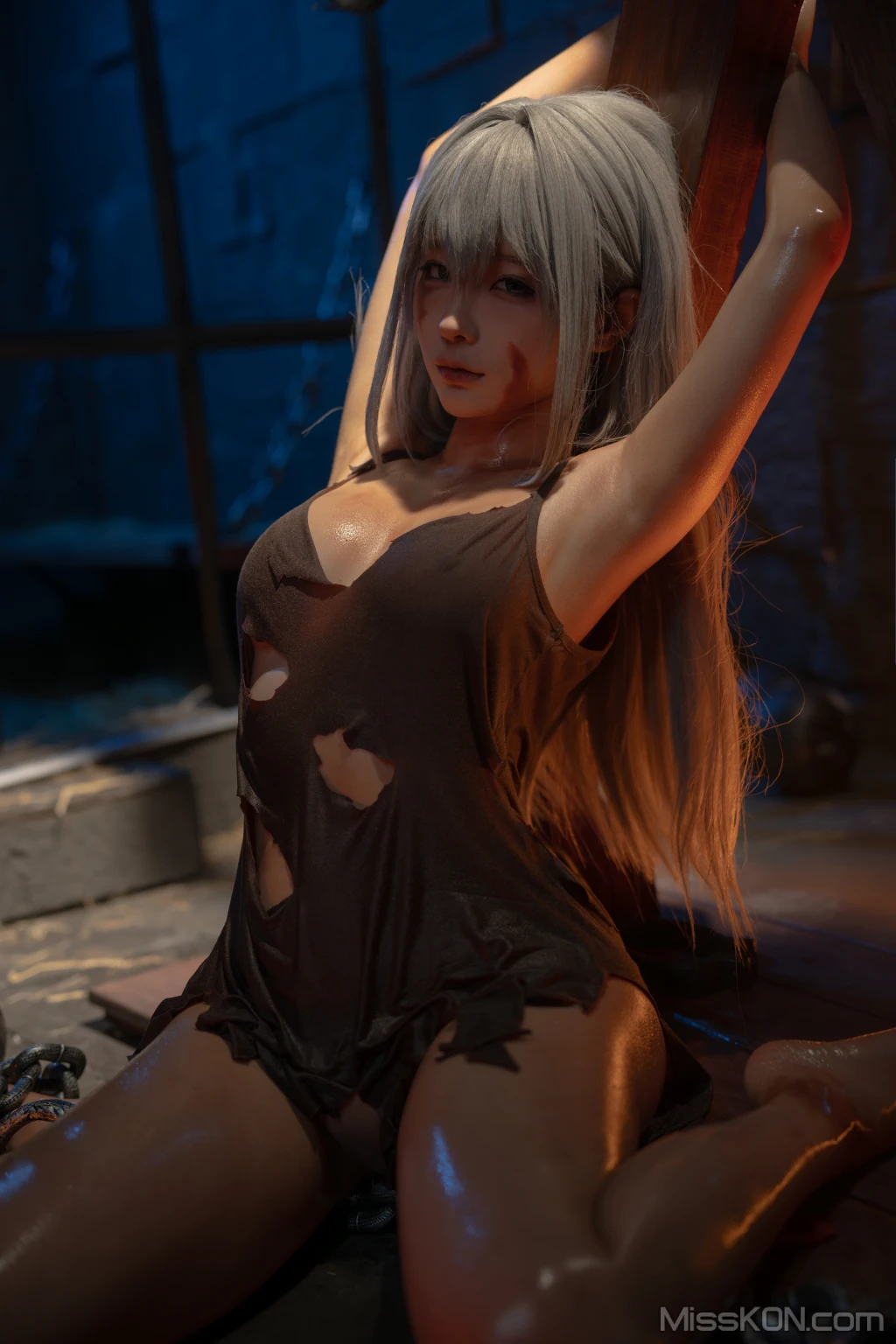Coser蠢沫沫 chunmomo 奴隶少女希尔薇 83 photos - 6