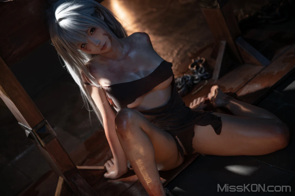 Coser蠢沫沫 chunmomo 奴隶少女希尔薇 83 photos - 72