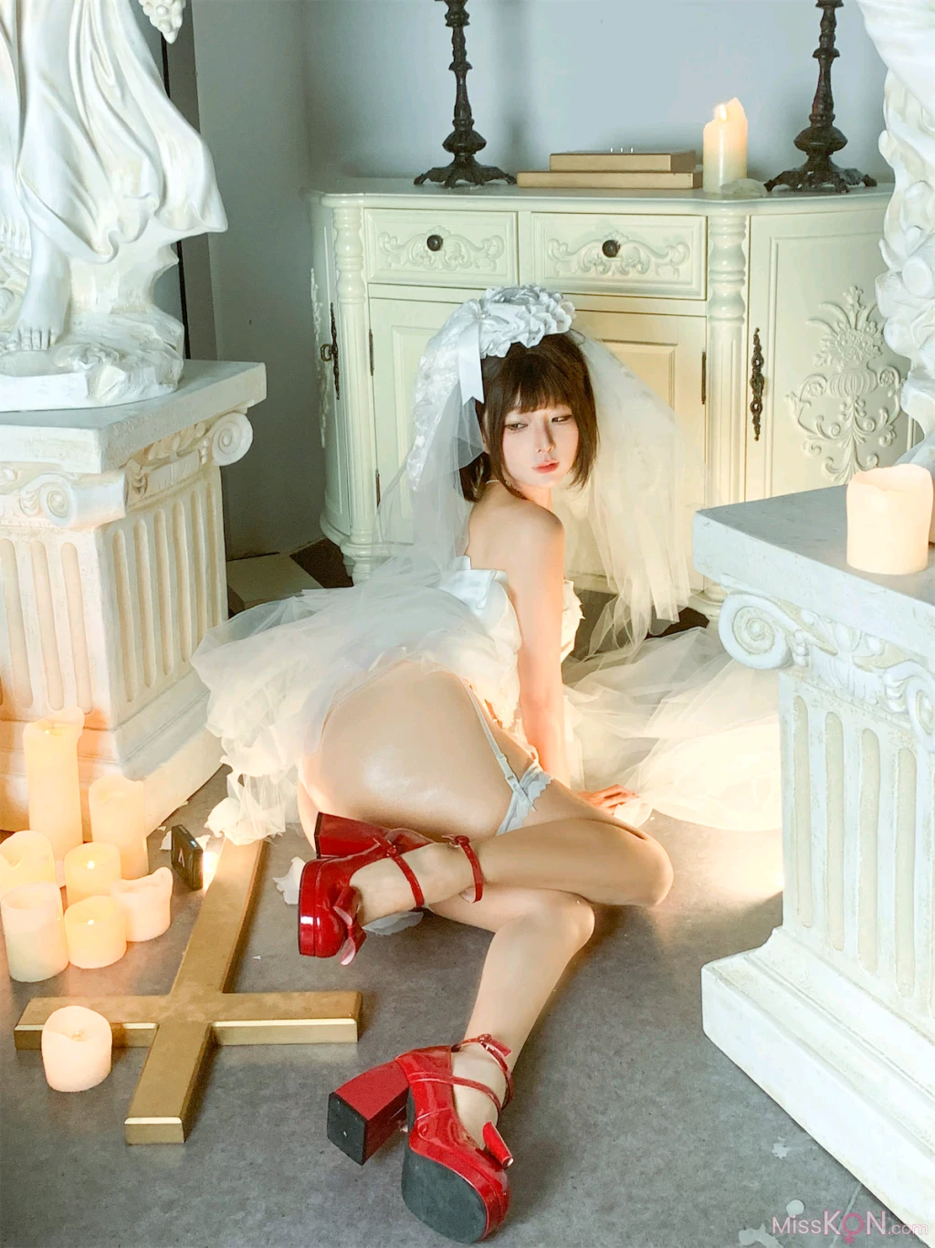Coser蠢沫沫 chunmomo 婚纱3 抢先版 212 photos - 11