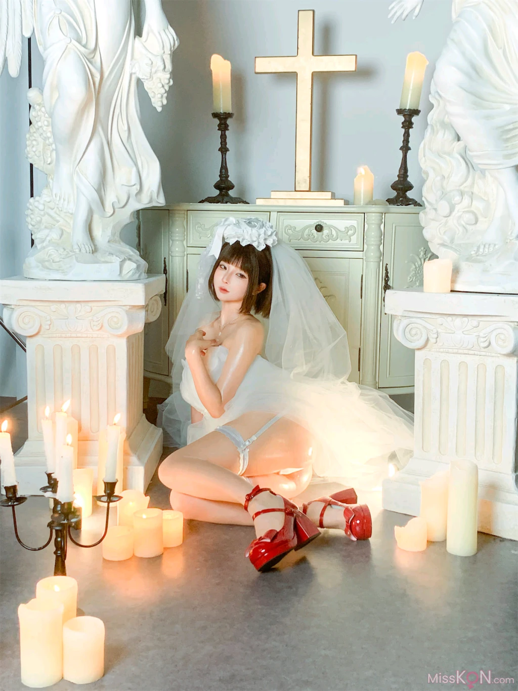 Coser蠢沫沫 chunmomo 婚纱3 抢先版 212 photos - 16