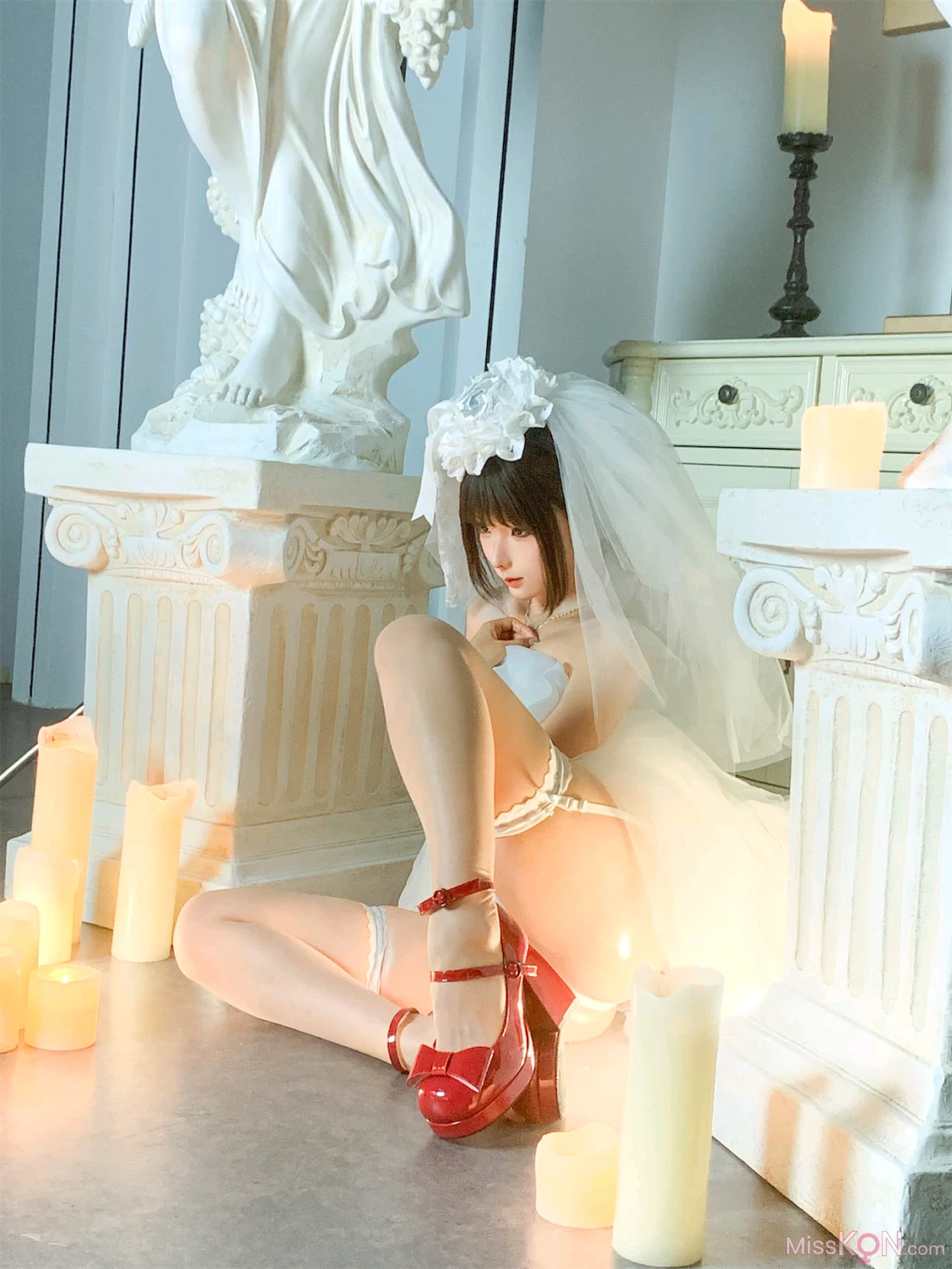 Coser蠢沫沫 chunmomo 婚纱3 抢先版 212 photos - 47