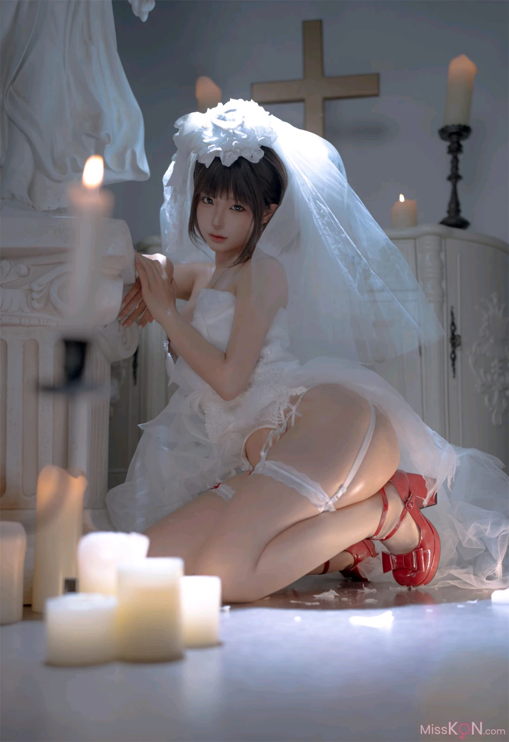 Coser蠢沫沫 chunmomo 婚纱3 抢先版 212 photos - 62