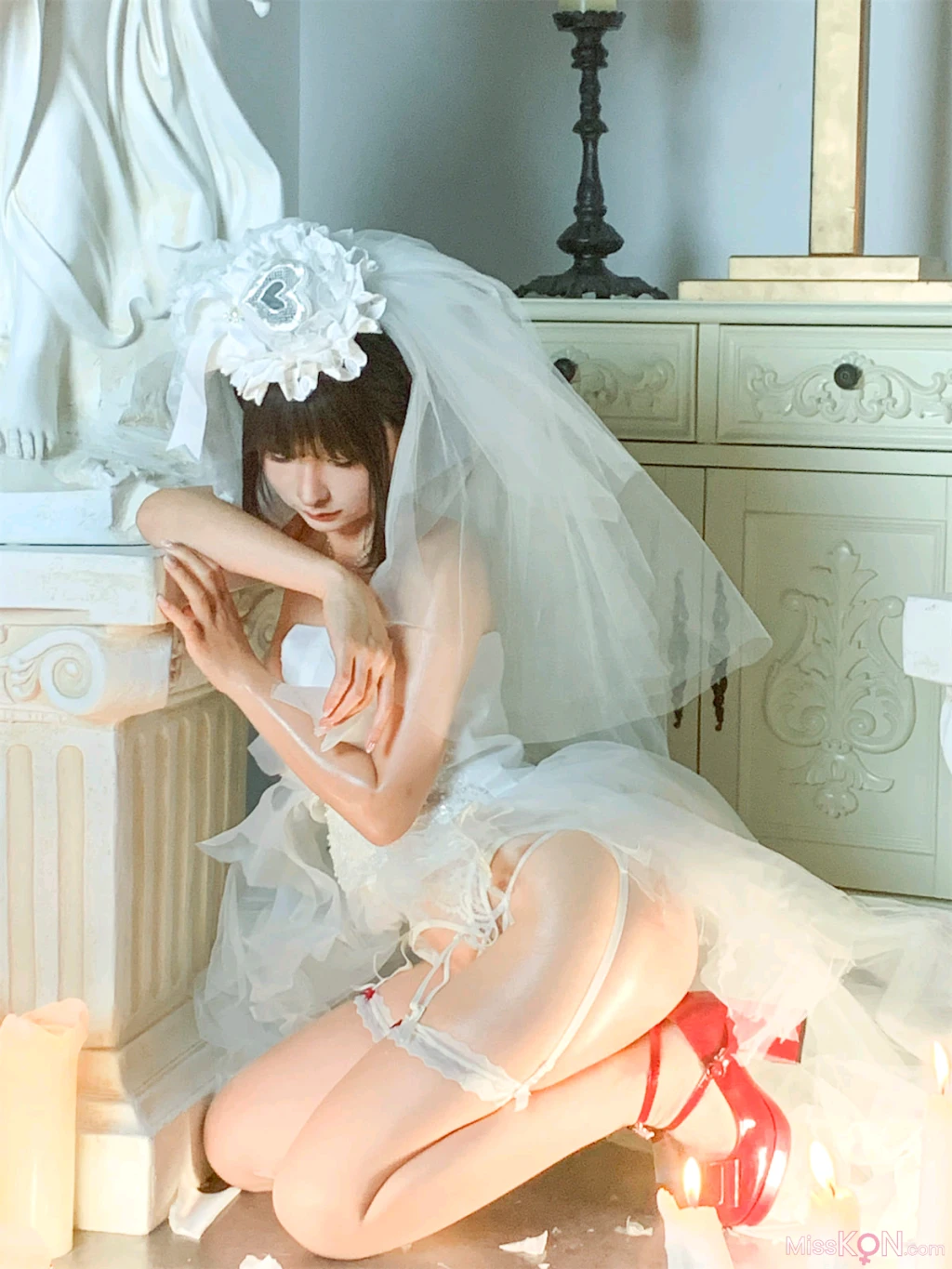 Coser蠢沫沫 chunmomo 婚纱3 抢先版 212 photos - 78