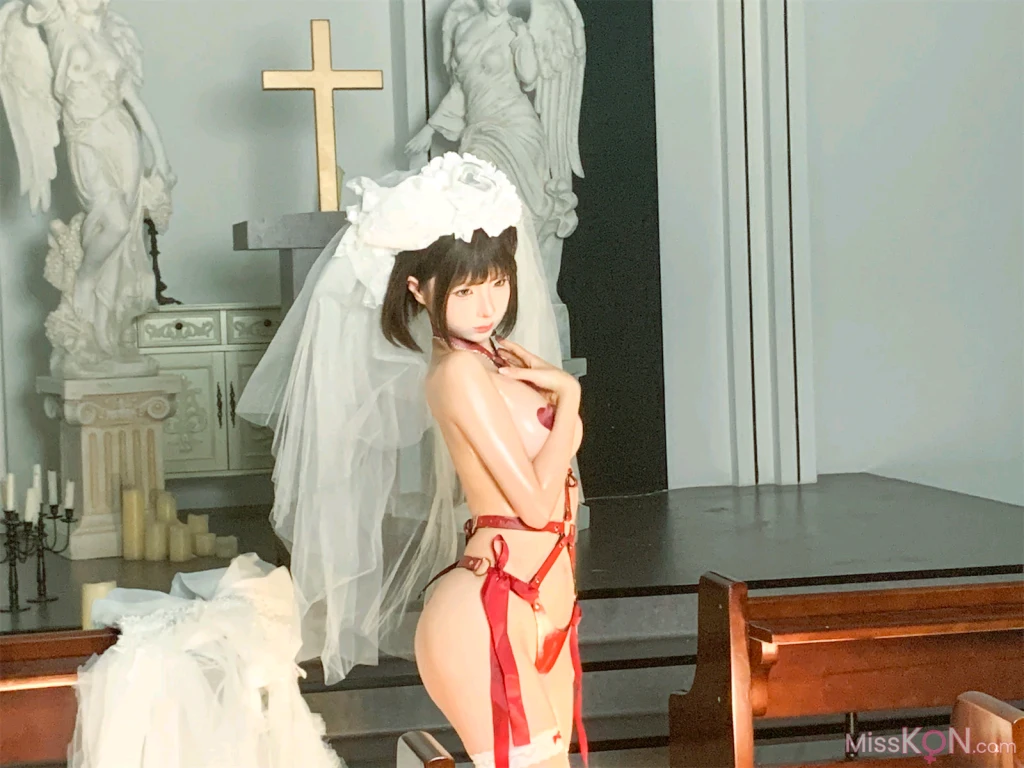 Coser蠢沫沫 chunmomo 婚纱3 抢先版 212 photos - 87
